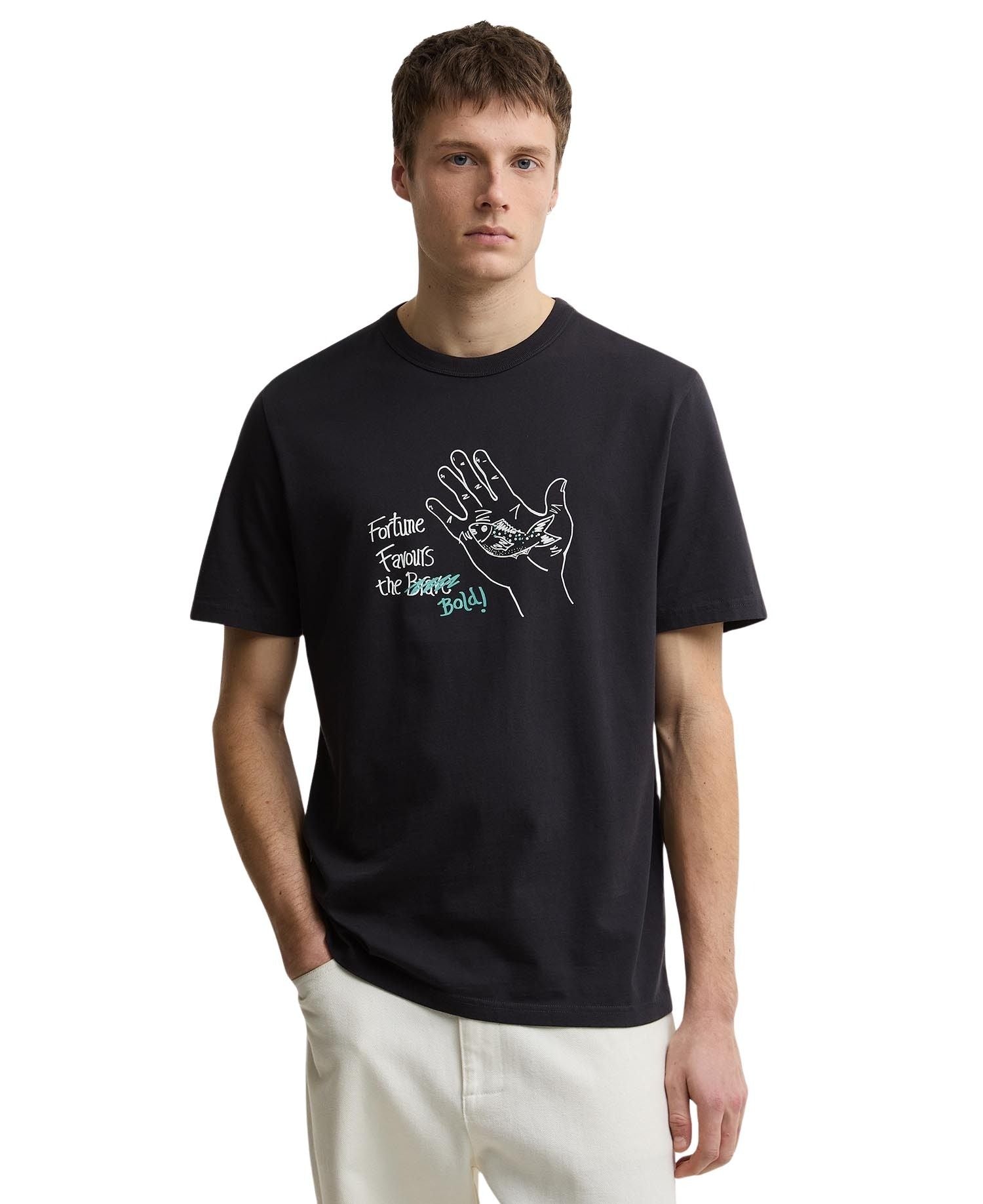 Ba X Paul Smith Fortune G Blue Cotton Tshirt