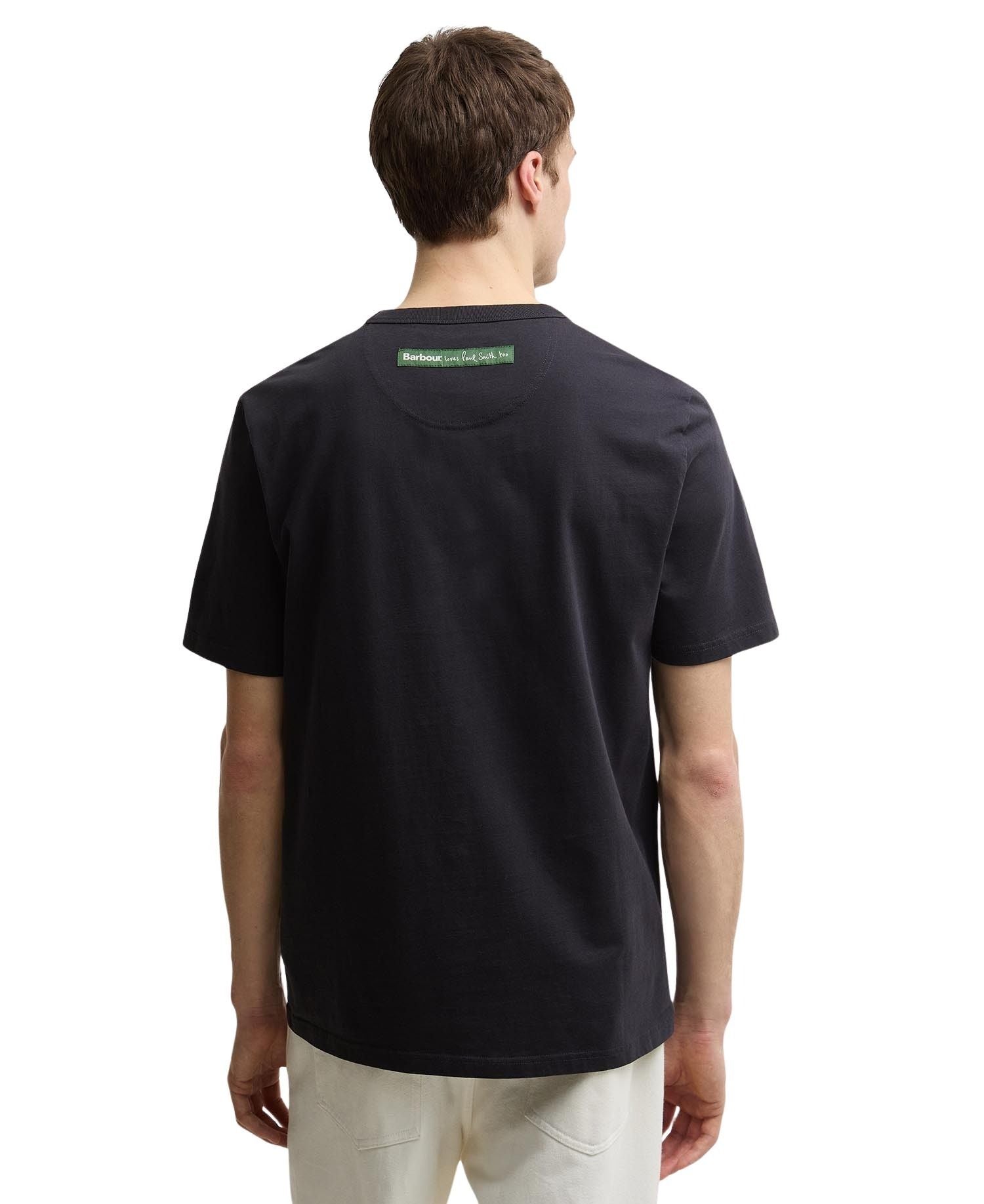 Ba X Paul Smith Fortune G Blue Cotton Tshirt