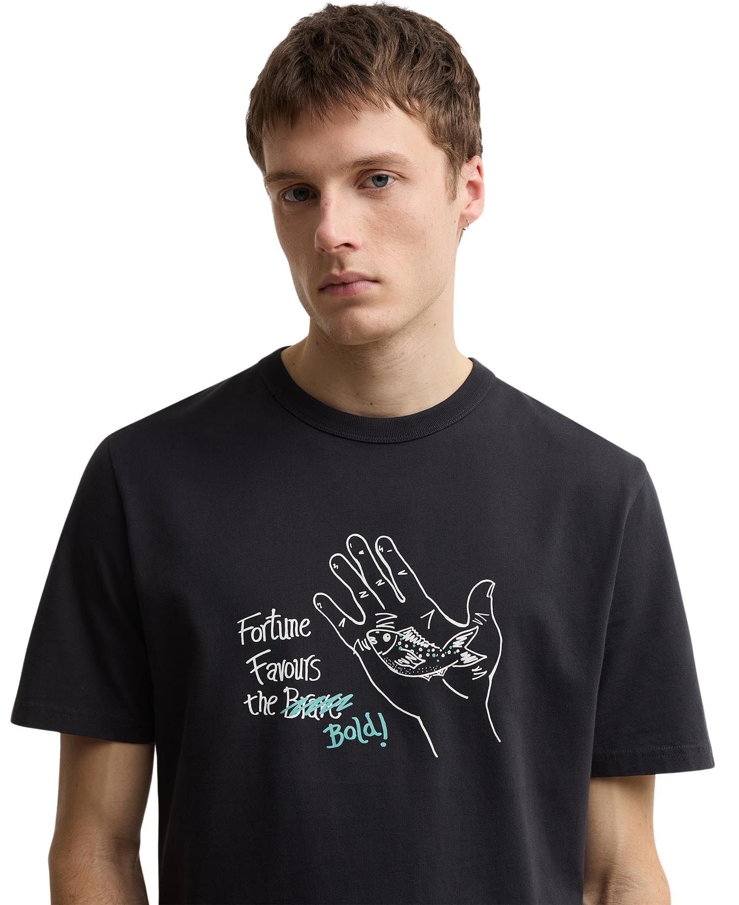 Ba X Paul Smith Fortune G Blue Cotton Tshirt