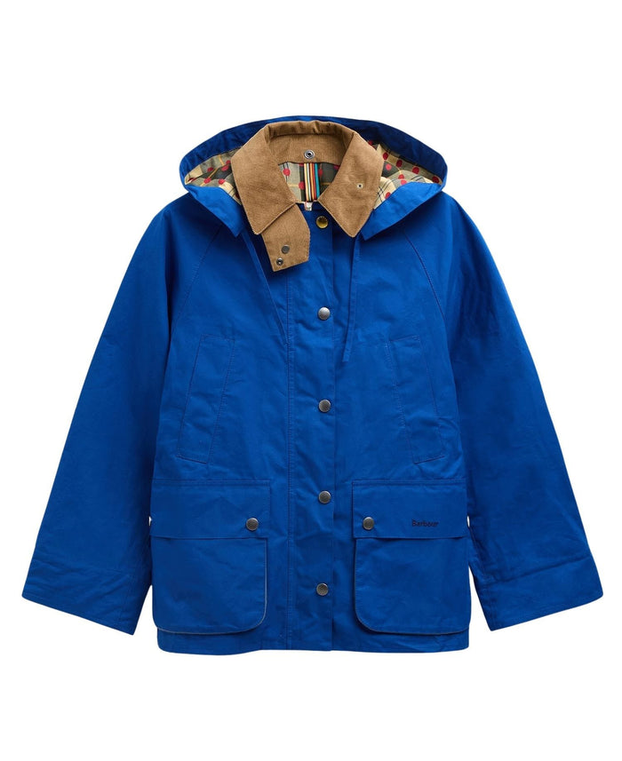 Ba X Paul Smith Bedale Jacket Blue Cotton