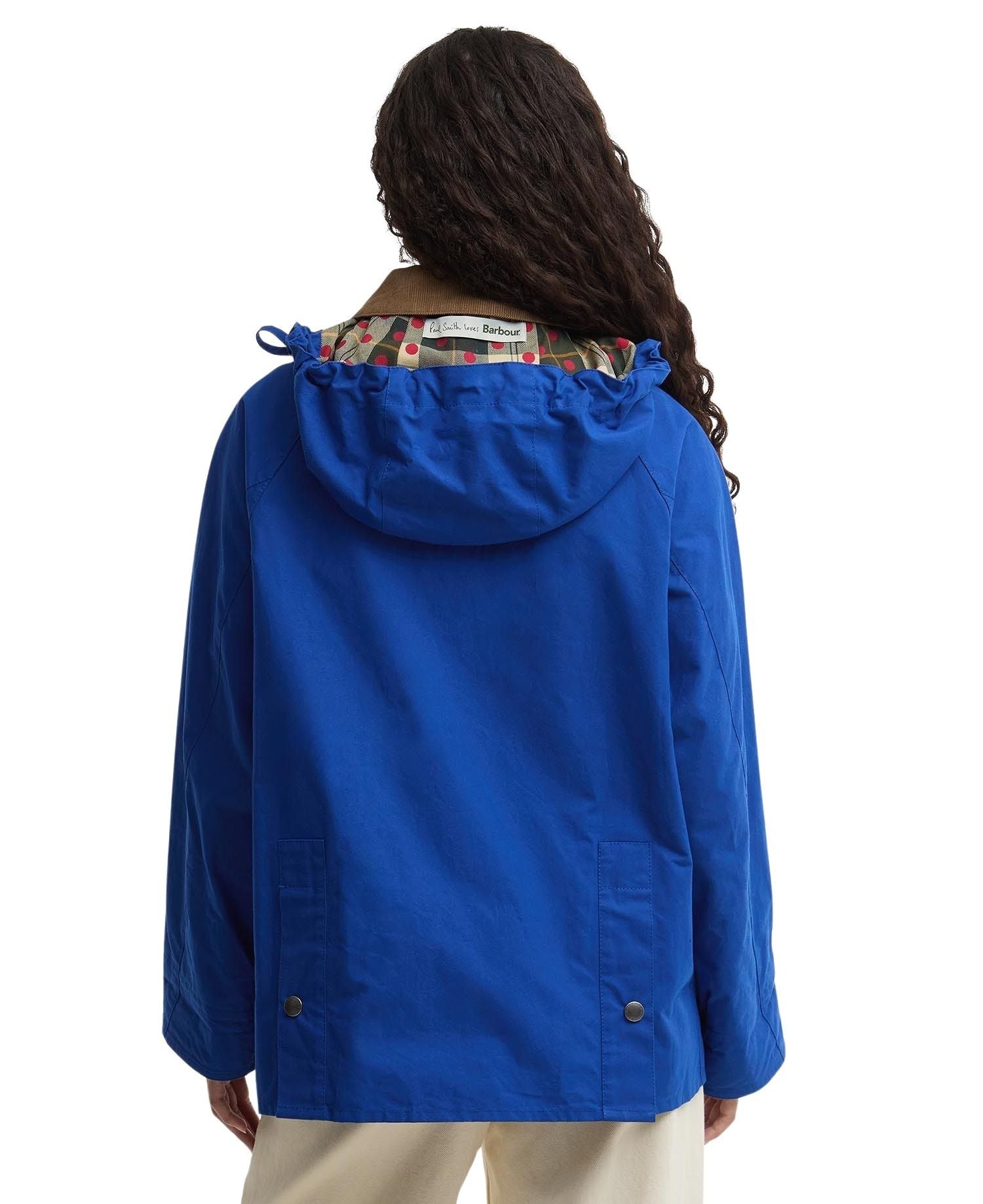Ba X Paul Smith Bedale Jacket Blue Cotton