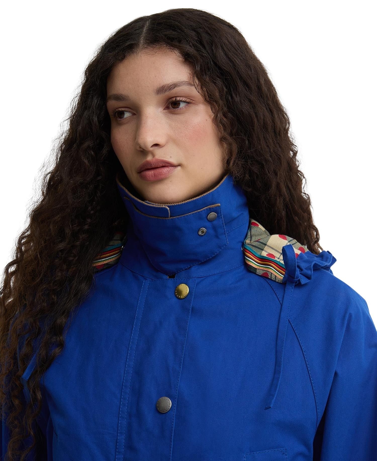 Ba X Paul Smith Bedale Jacket Blue Cotton