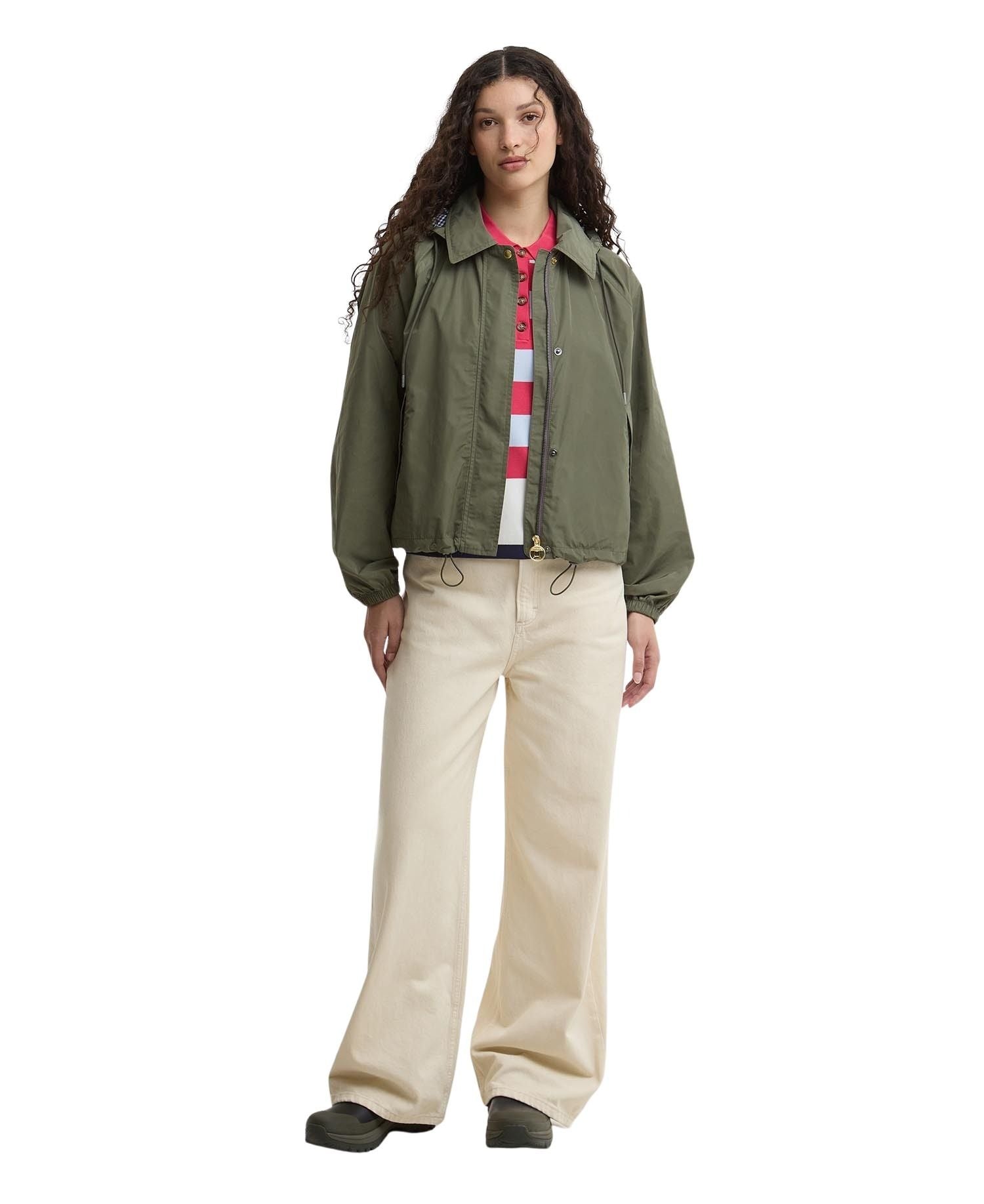 Ba X Paul Smith Broom Swf Jkt Green Polyester Jacket