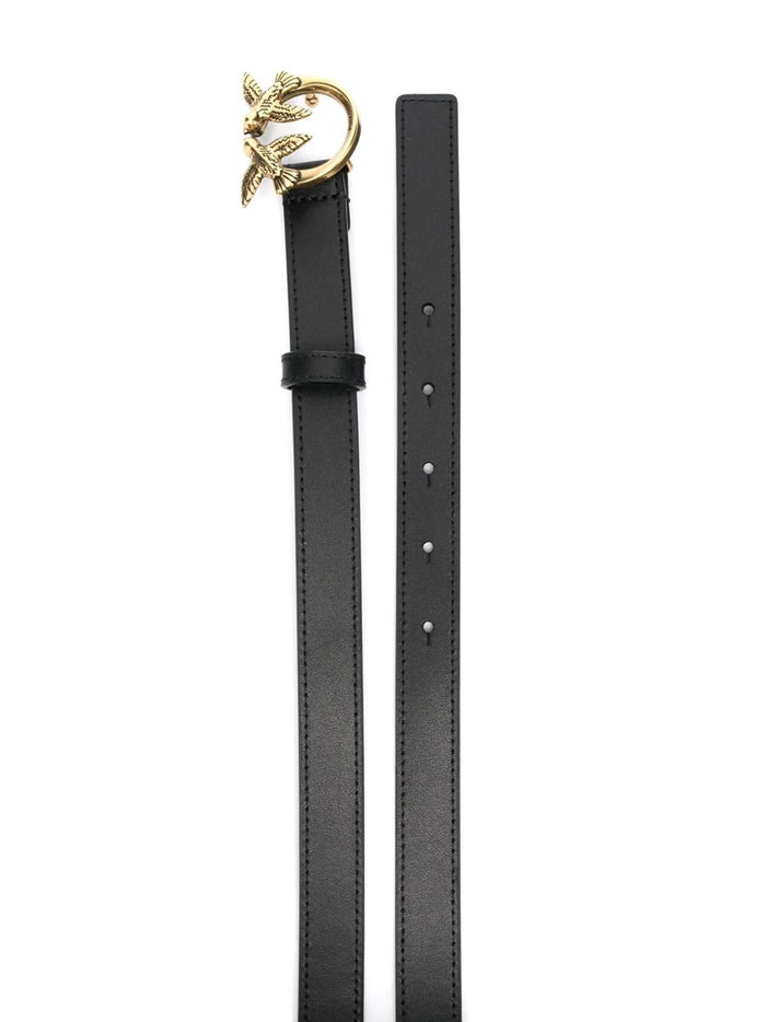 Love Berry Black Leather | Cintura