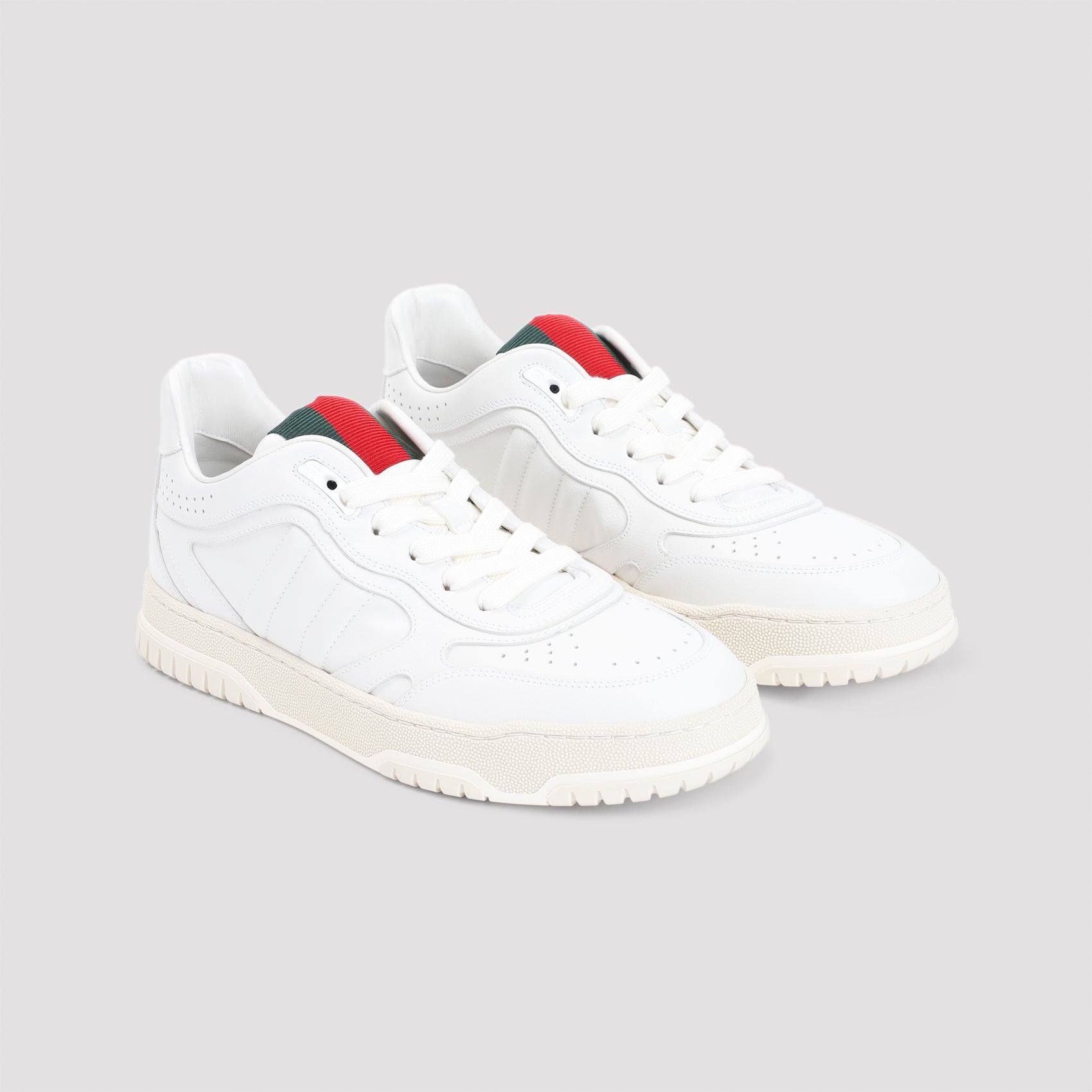 Re-web Trainers Nude & Neutrals Leather Rubber Shoe