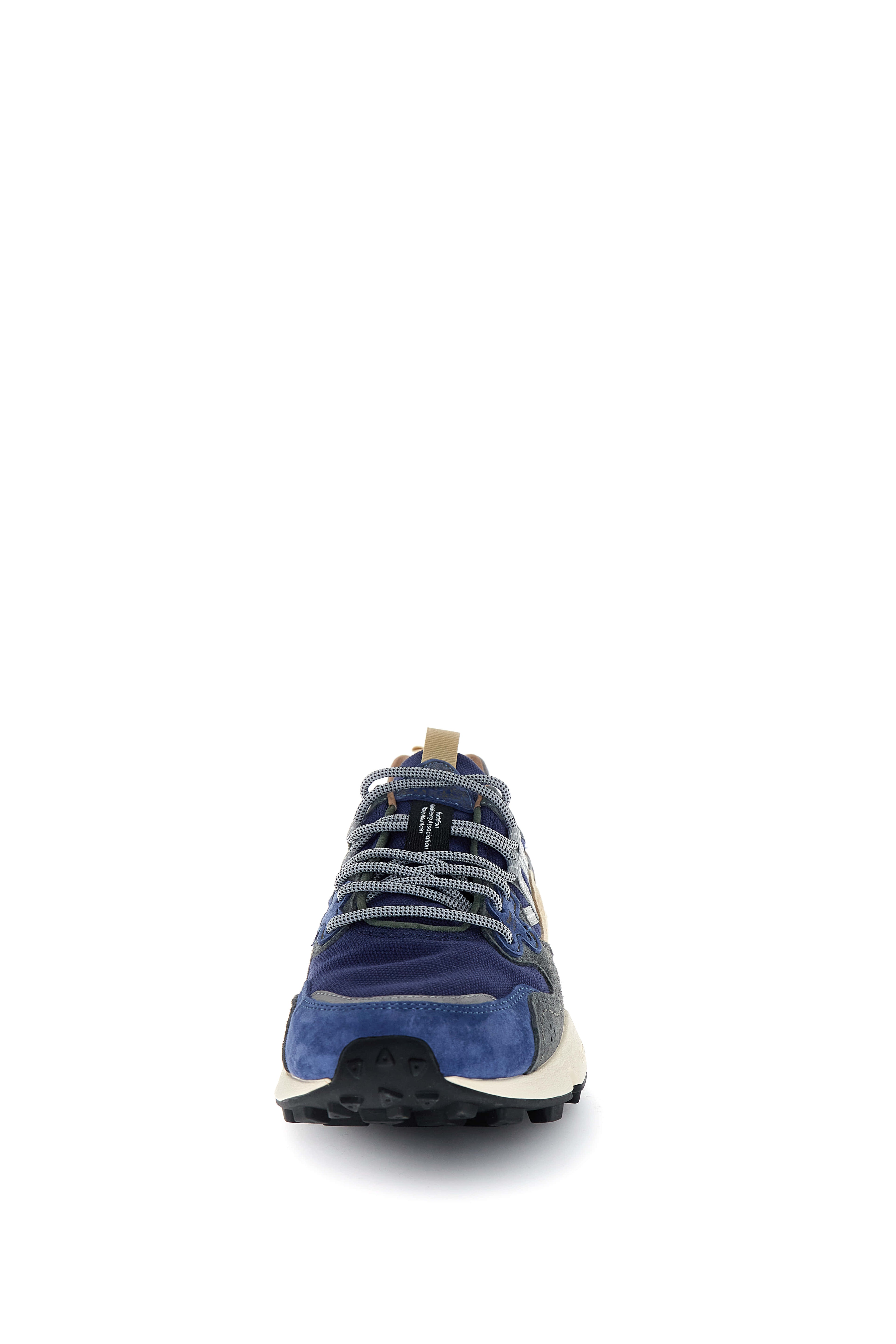 Yamano 3 Man Blue Pig Nubuck Canvas(cotton) Shoe