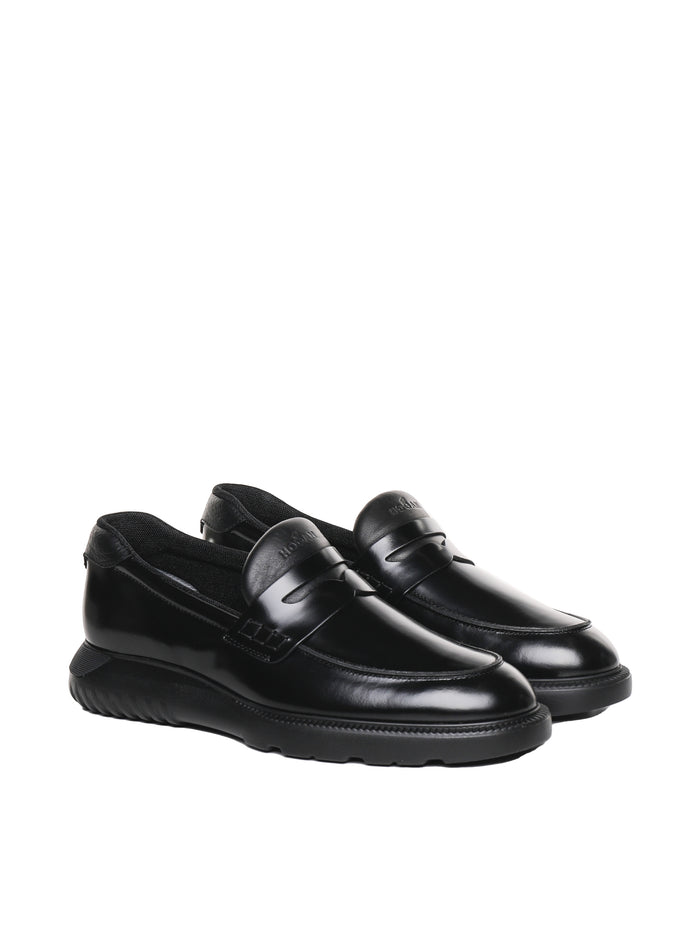 Hogan Flat Shoes Black Pa Ea