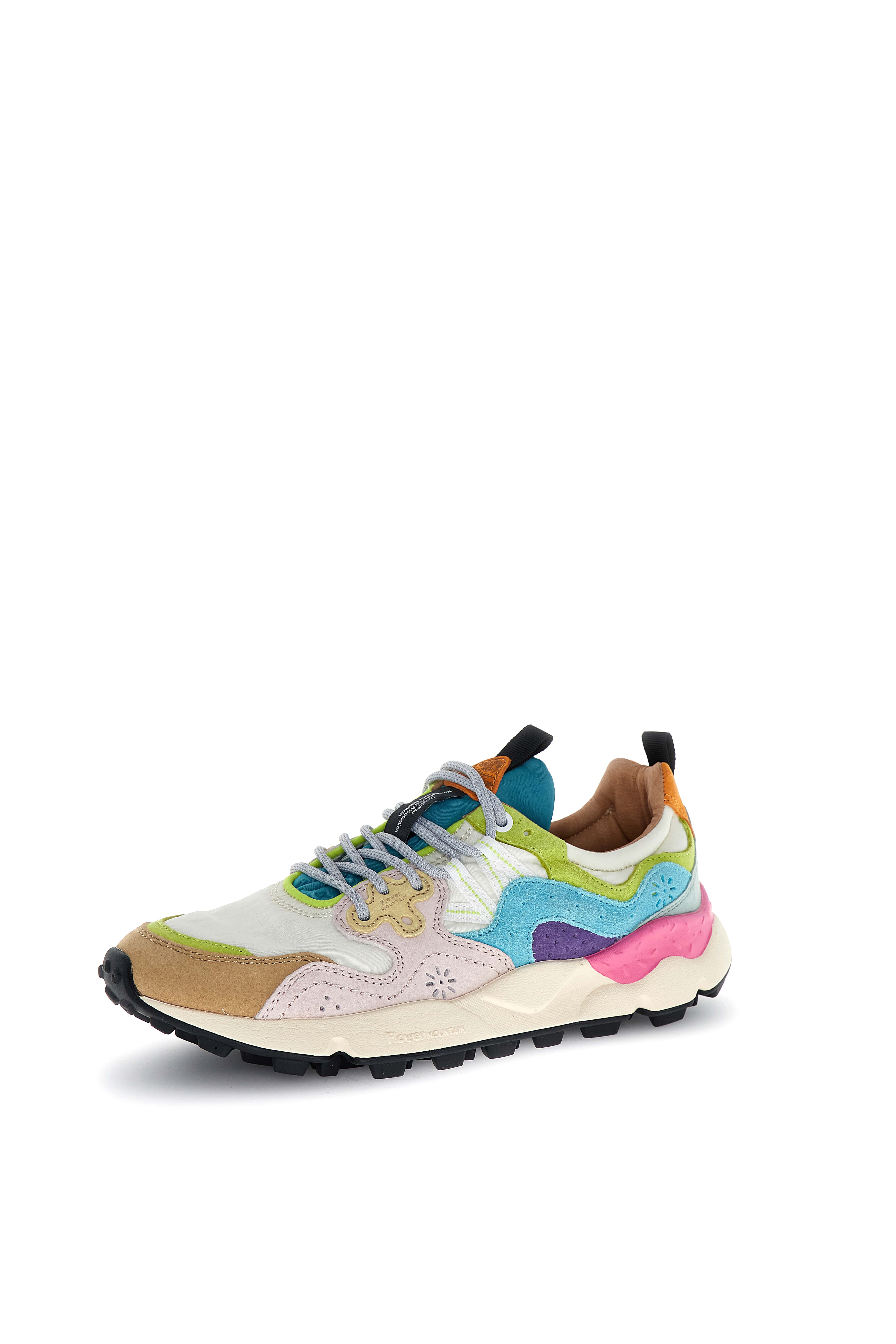 Yamano 3 Uni Pink & Purple Pig Nubuck Nylon(nylon) Shoe