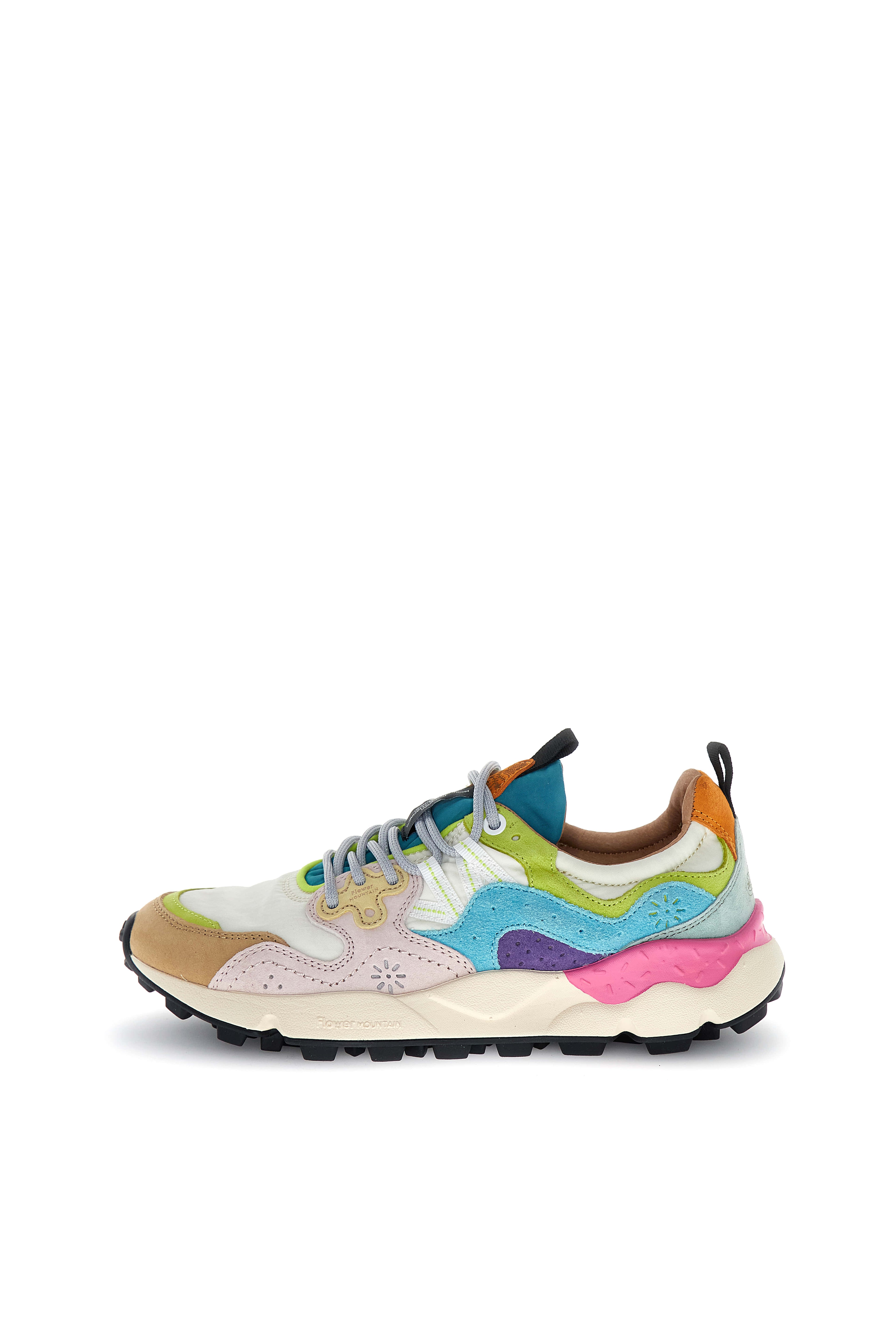 Yamano 3 Uni Pink & Purple Pig Nubuck Nylon(nylon) Shoe