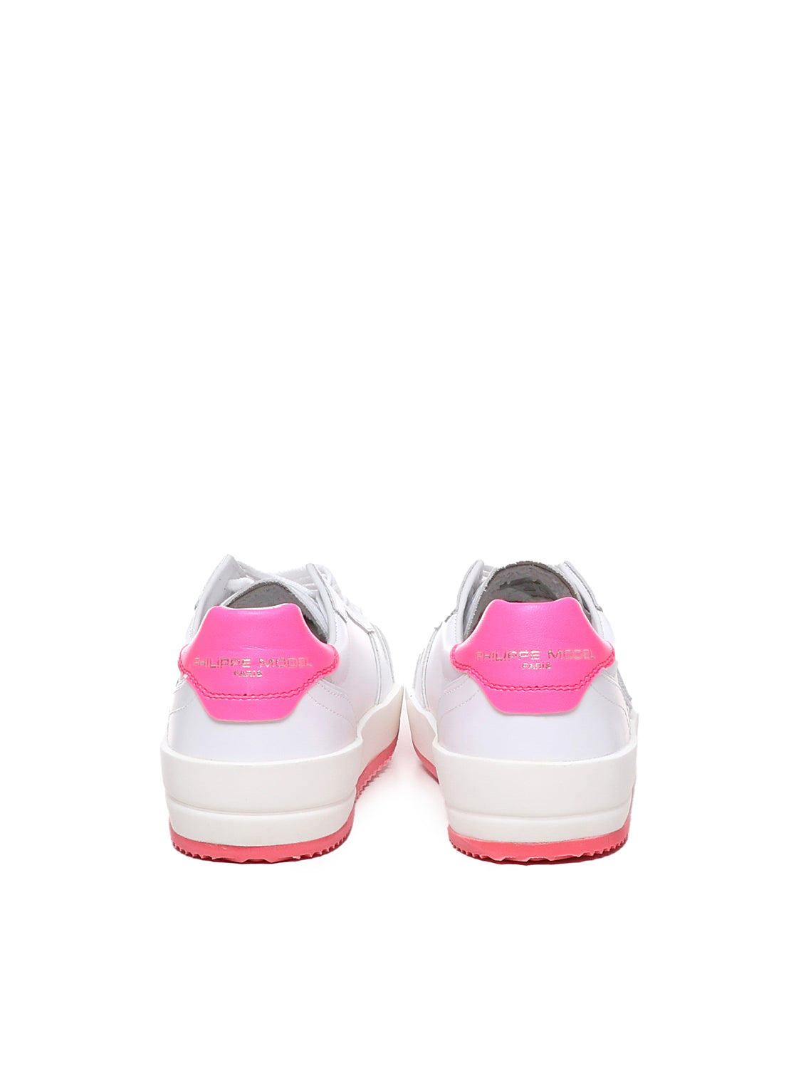 Philippe Model Sneakers White, Pink Calfskin