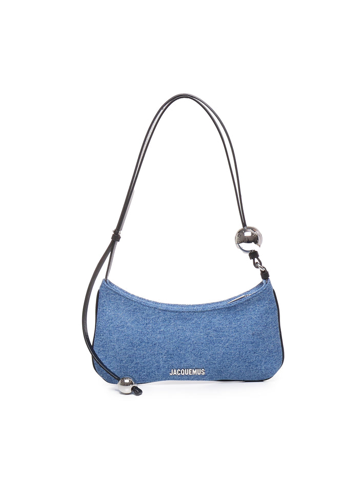 Jacquemus Bags Blue Goatskin
