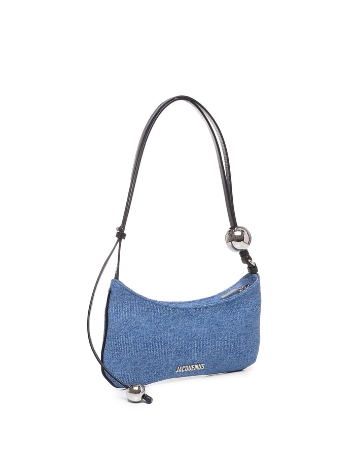 Jacquemus Bags Blue Goatskin