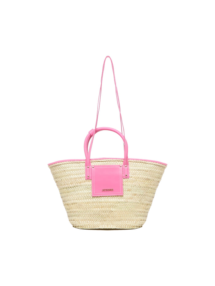 Jacquemus Bags Pink Raffia