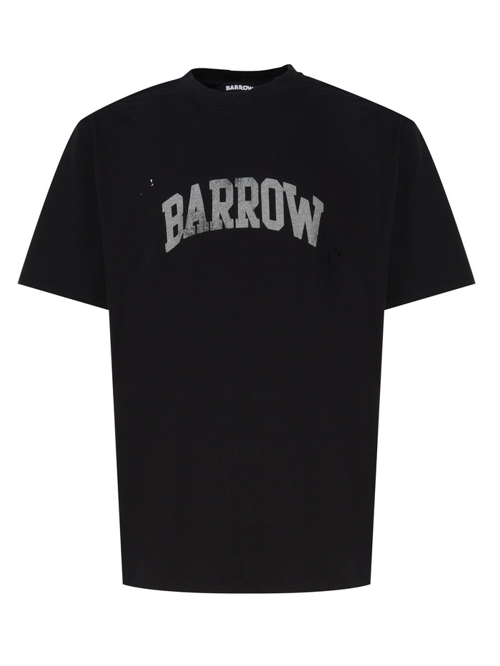 Barrow T-Shirts And Polos Black Cotton
