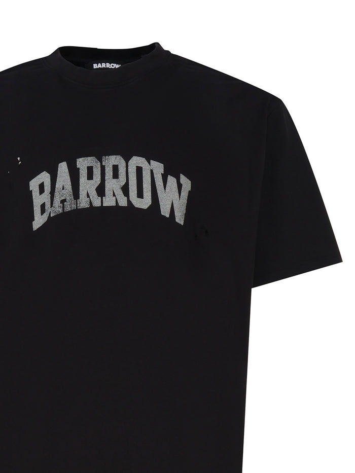 Barrow T-Shirts And Polos Black Cotton