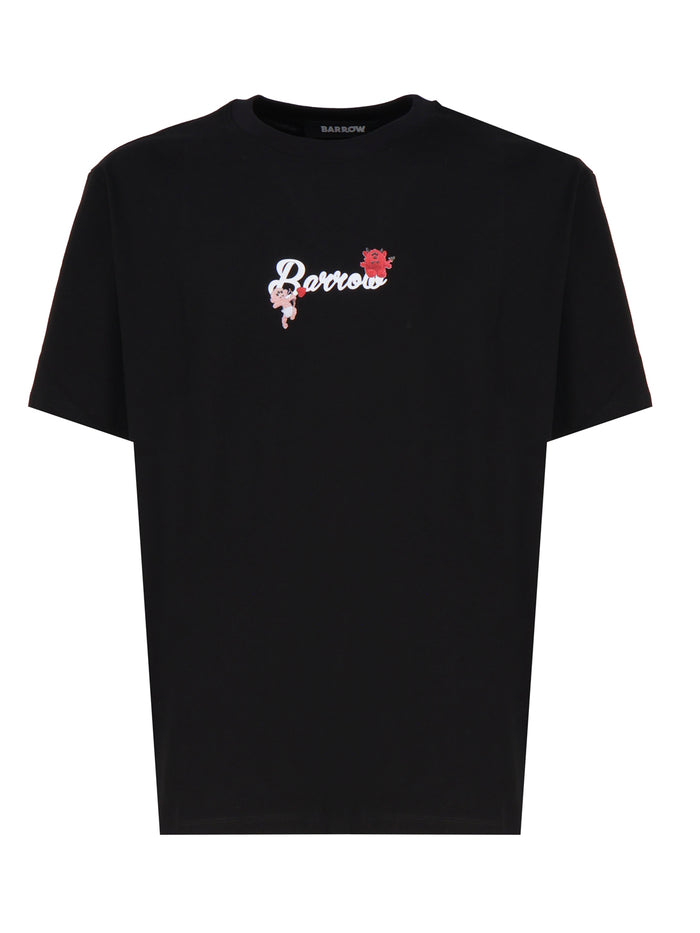 Barrow T-Shirts And Polos Nero/black Cotone