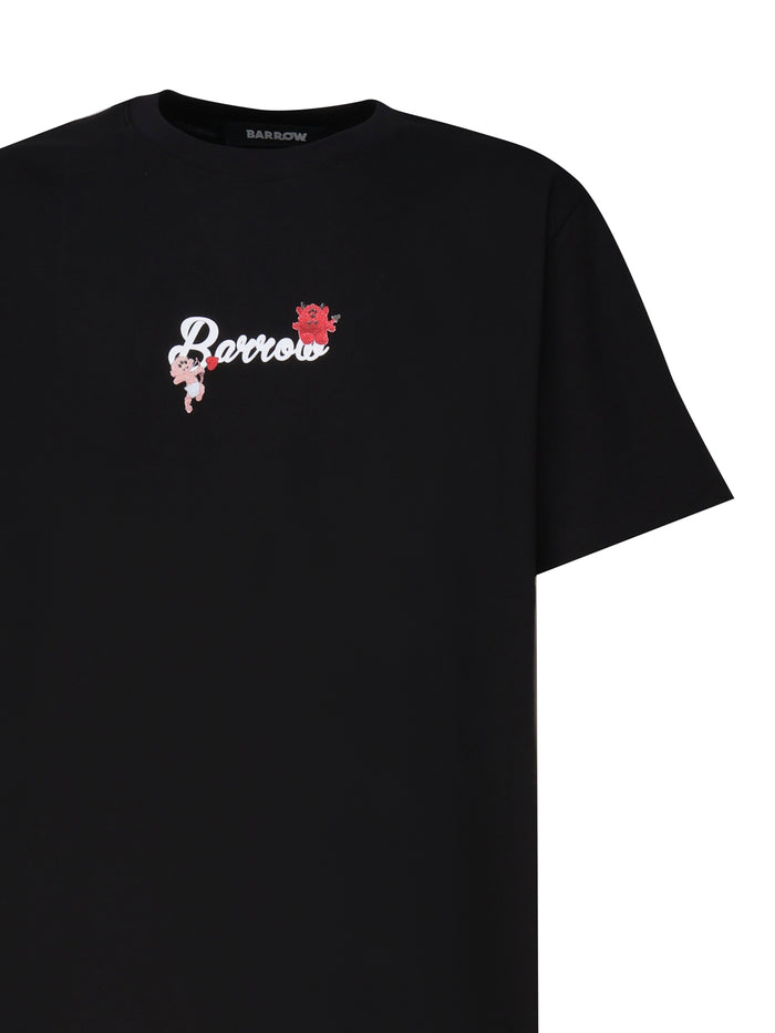 Barrow T-Shirts And Polos Nero/black Cotone