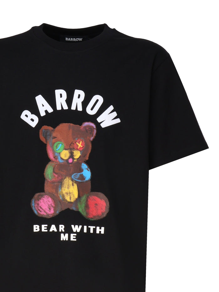 Barrow T-Shirts And Polos Nero/black Cotone