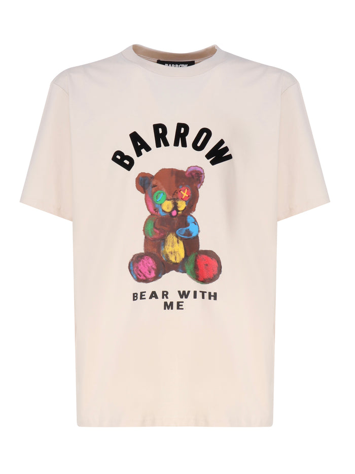 Barrow T-Shirts And Polos Turtledove Cotone