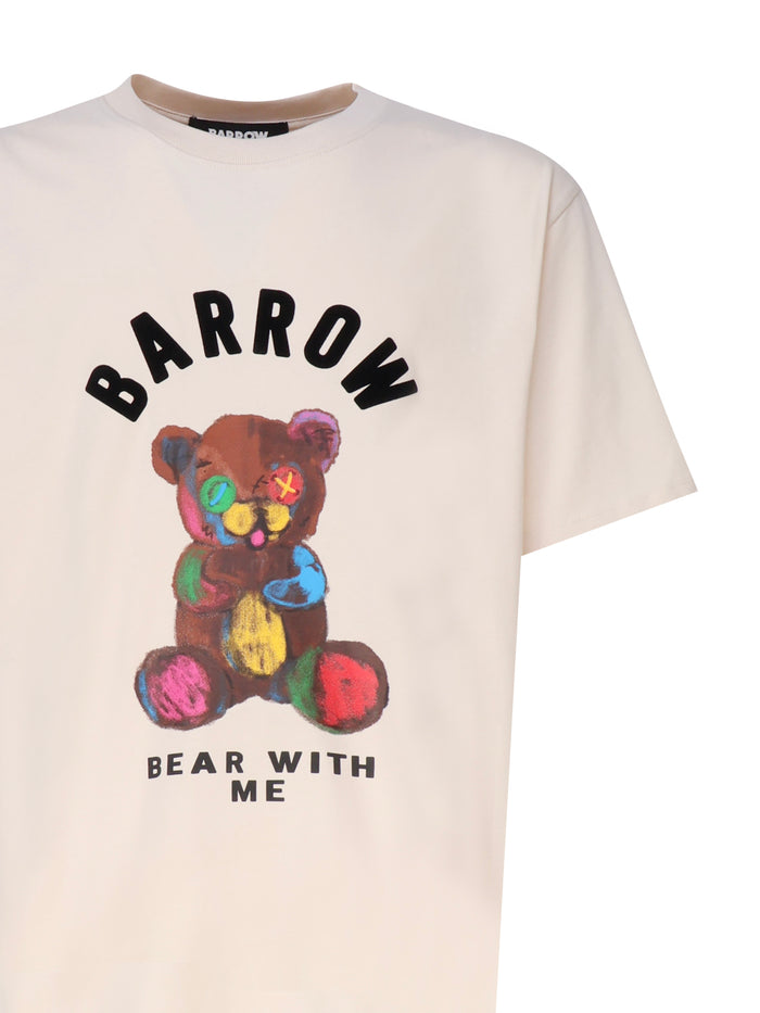 Barrow T-Shirts And Polos Turtledove Cotone
