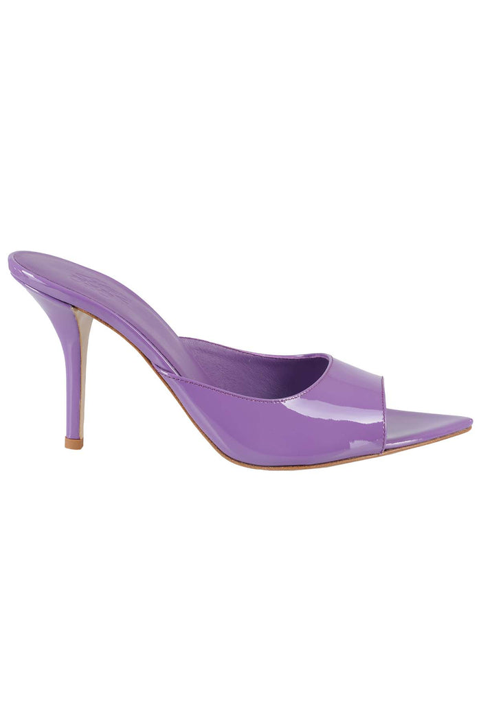 Pointed Toe Mule Pink & Purple Pelle Calzature
