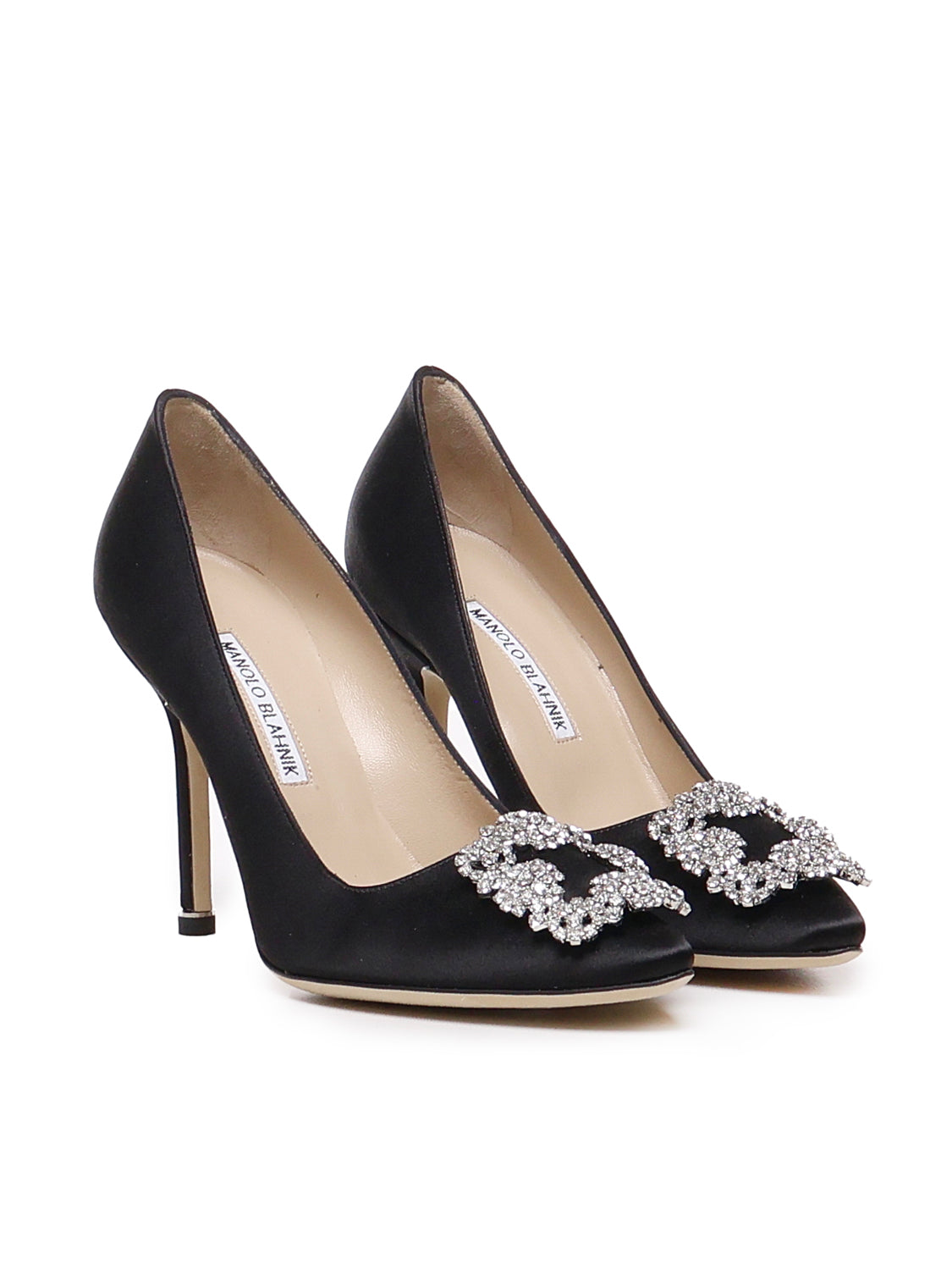 Manolo Blahnik With Heel Black Viscose