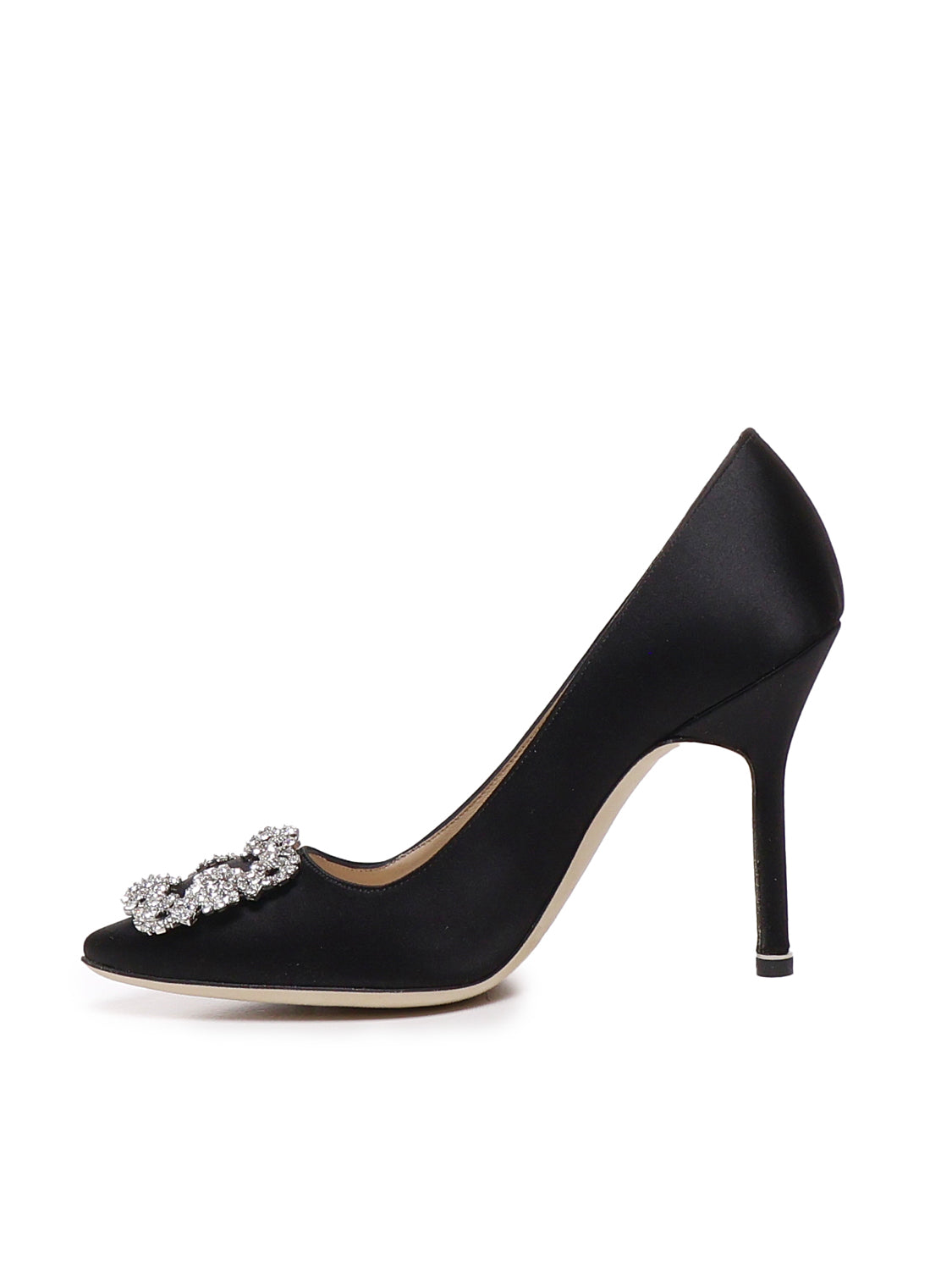 Manolo Blahnik With Heel Black Viscose