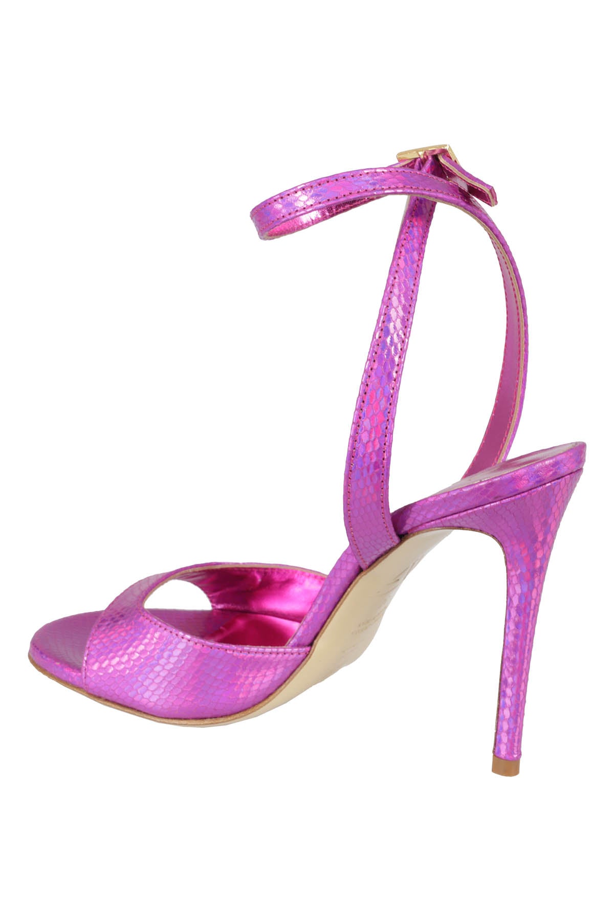 Sandalo Pink & Purple Pelle Calzature