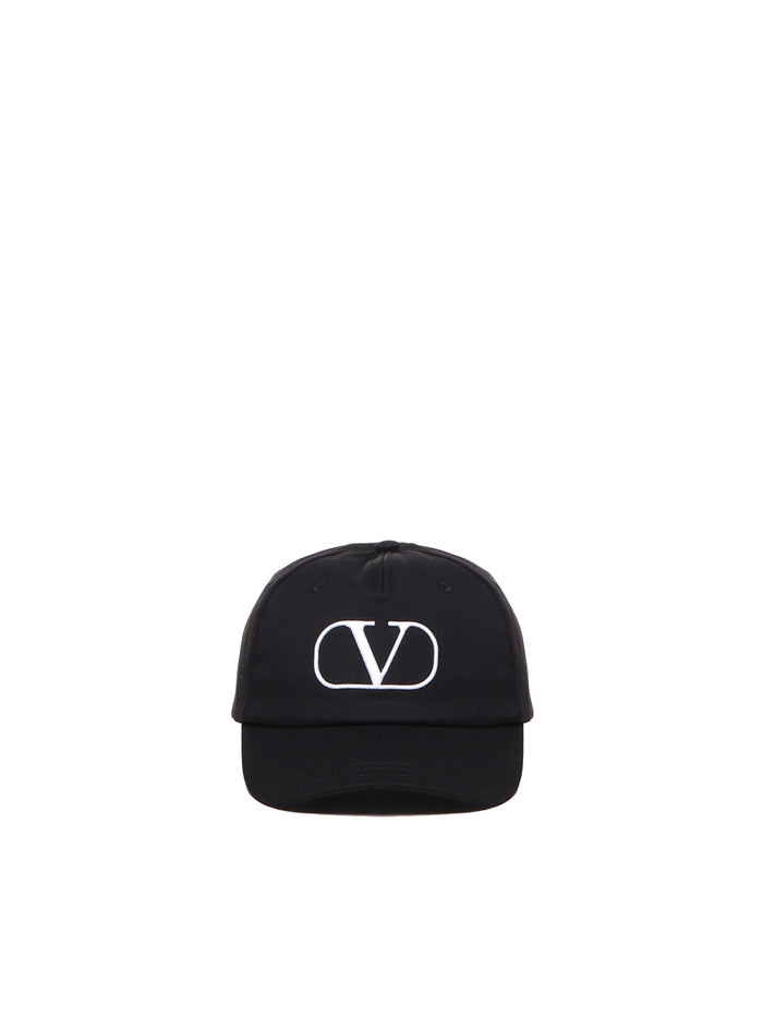 Valentino Garavani Hats Black Cotton