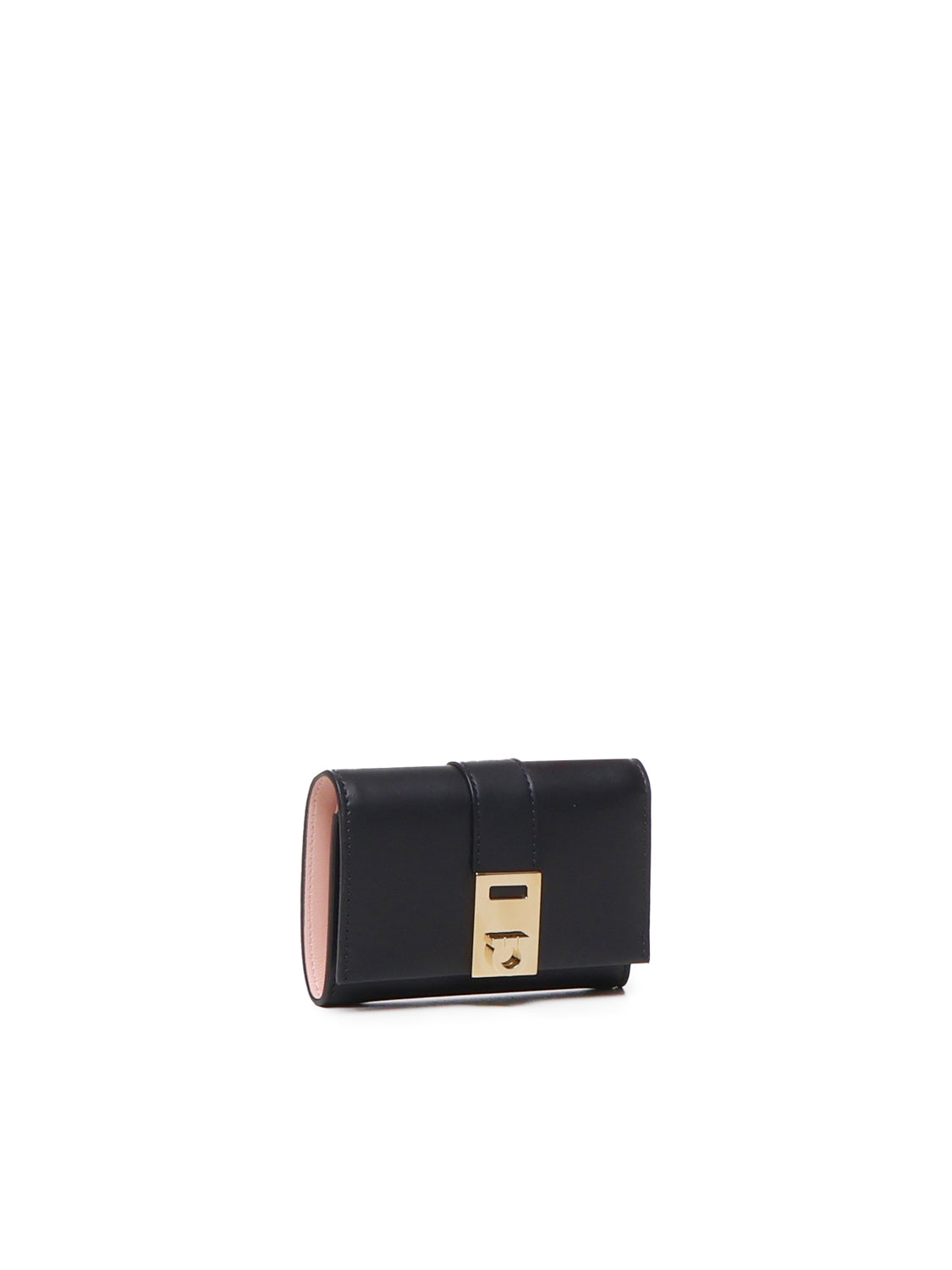 Ferragamo Wallets Black Calfskin