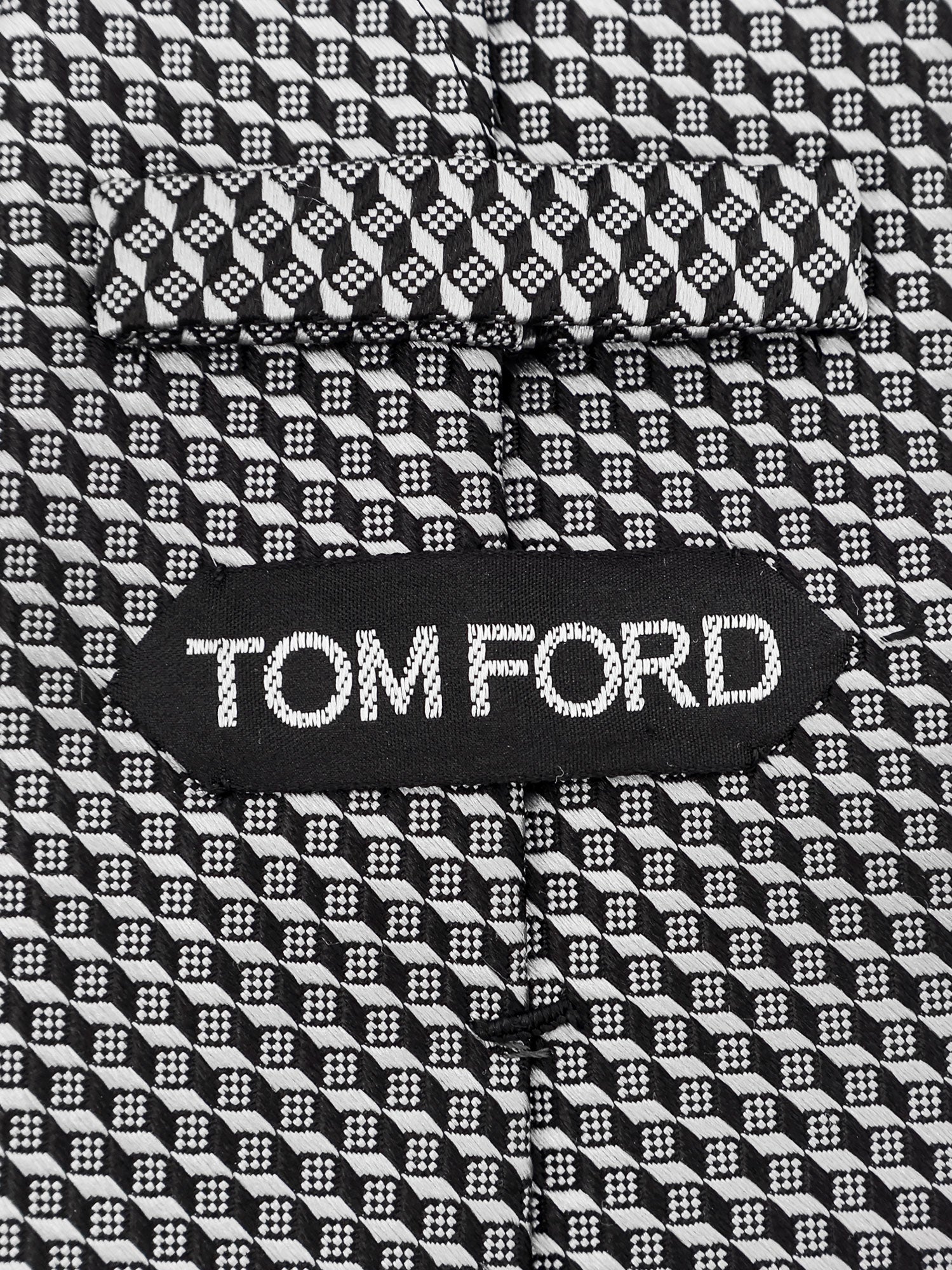 Tom Ford Ties Black Seta