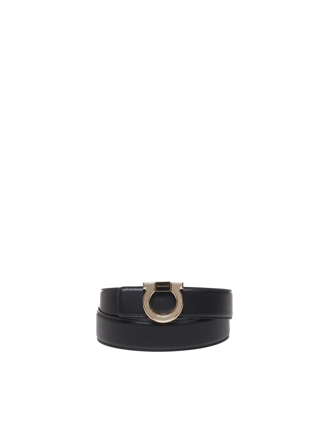 Ferragamo Belts Black Calf