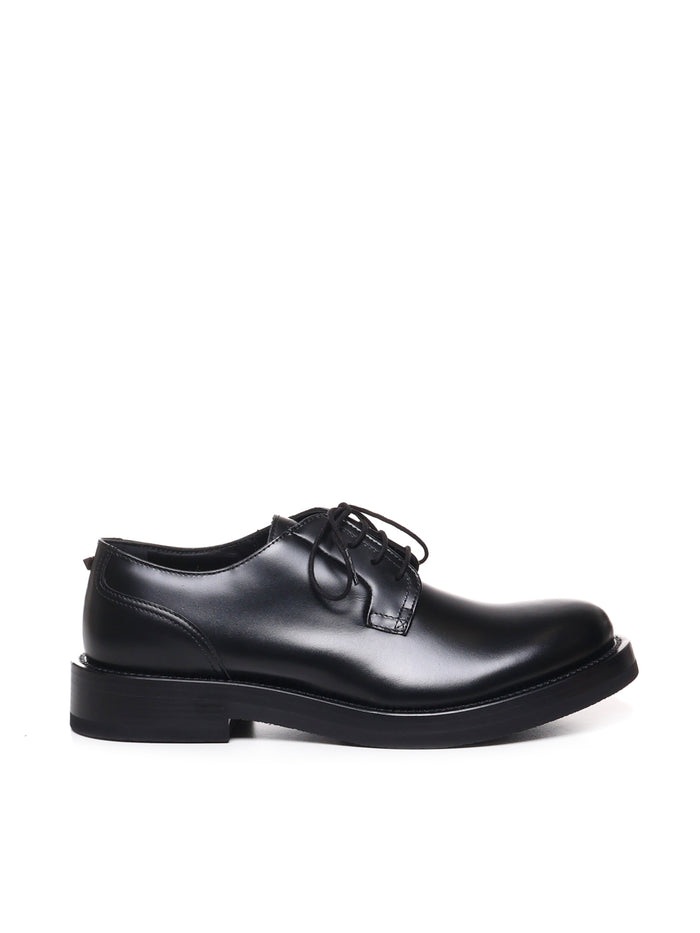 Valentino Garavani Flat Shoes Black Calfskin