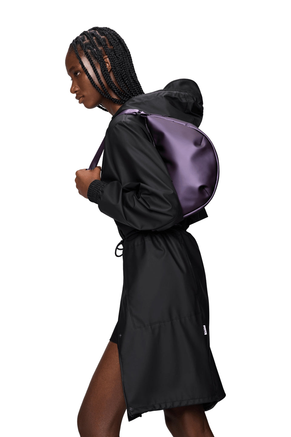 Vale Shoulder Bag Pink & Purple Pu-lining Pl