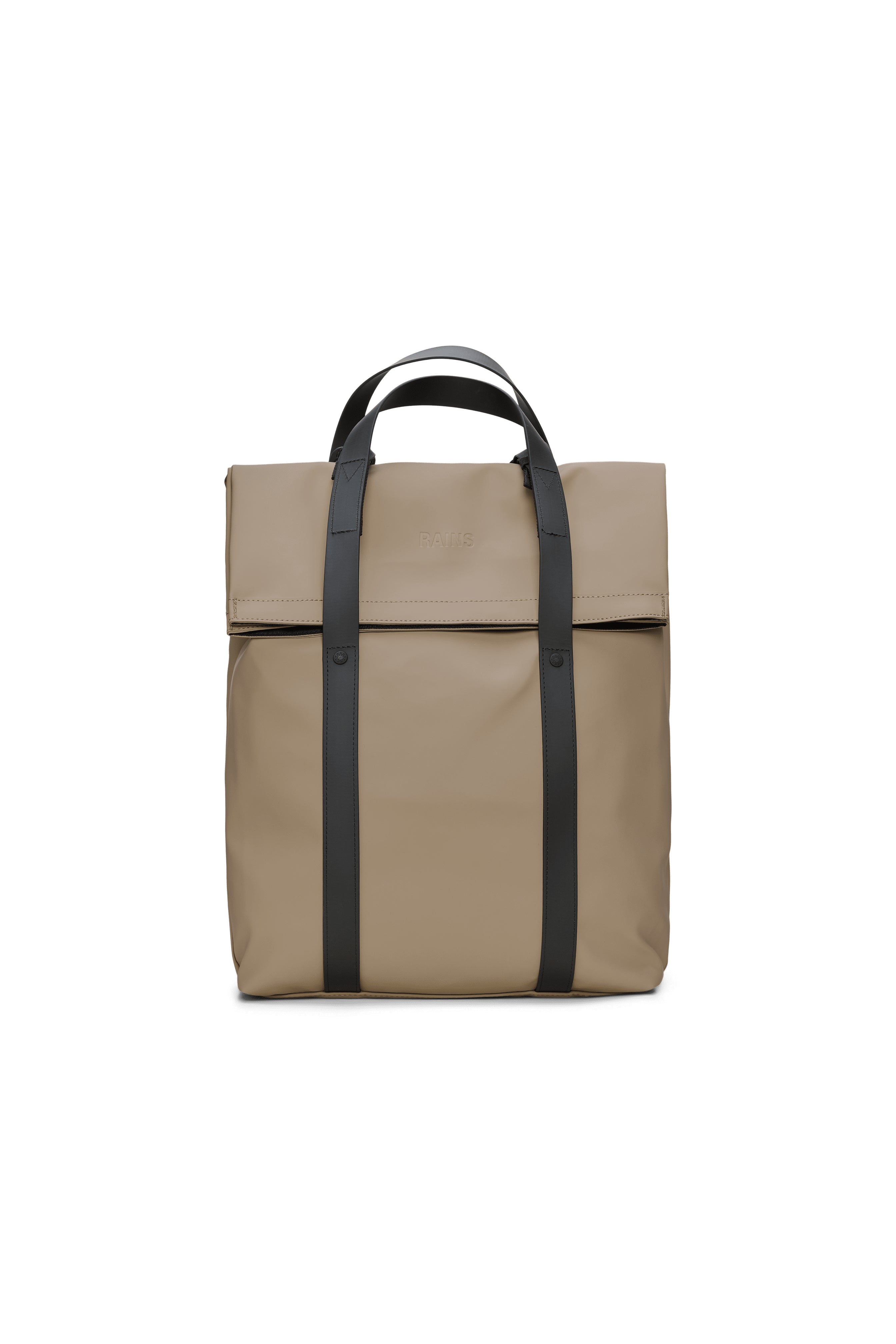 2 Way Tote Backpack W3 Brown Pu-lining Pl Bag