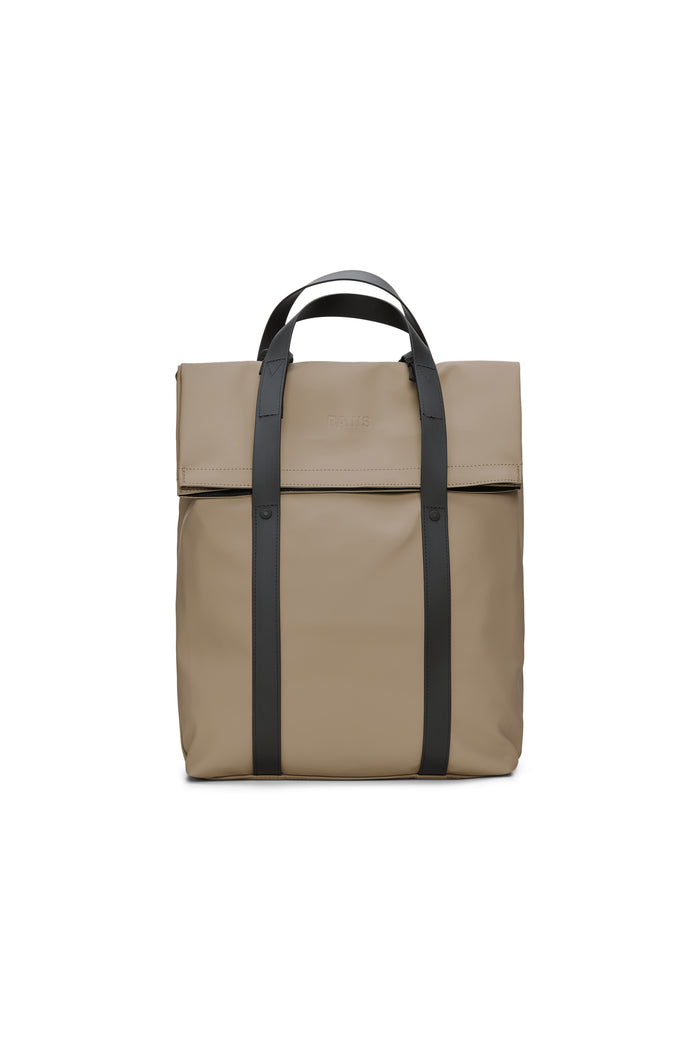 2 Way Tote Backpack W3 Brown Pu-lining Pl Bag