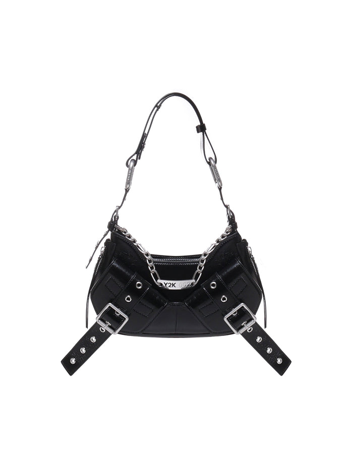 Biasia Bags Black Cowskin