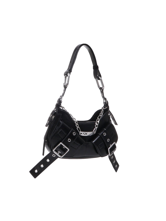 Biasia Bags Black Cowskin