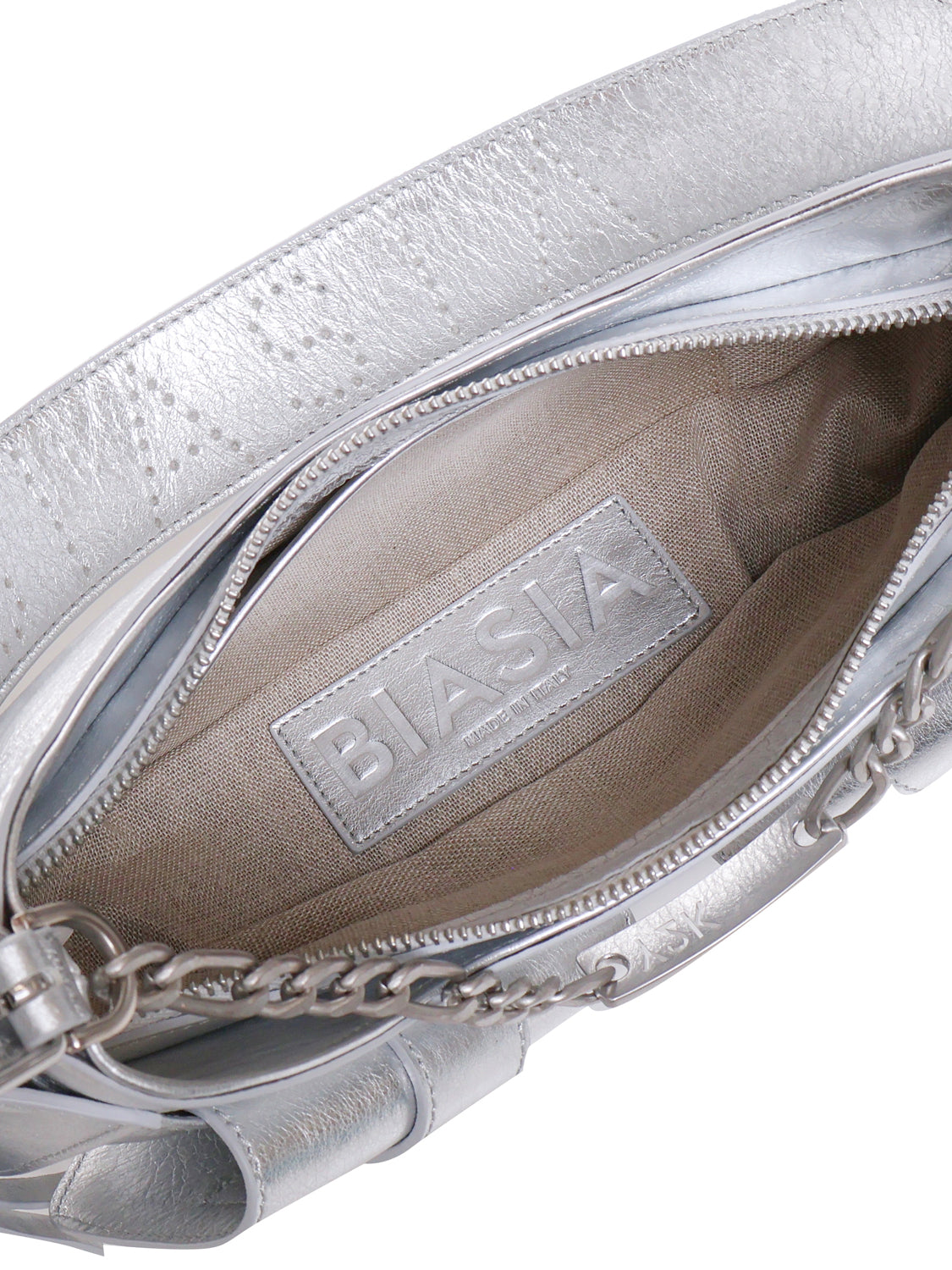 BIASIA Bags Silver Cowskin