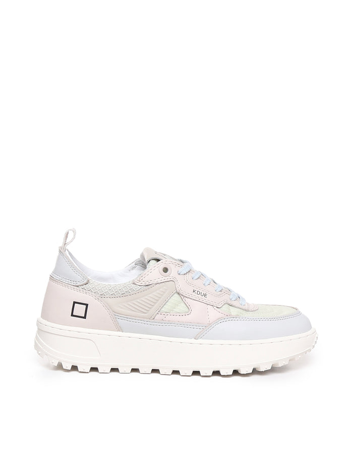 D.a.t.e. Sneakers White Fabric