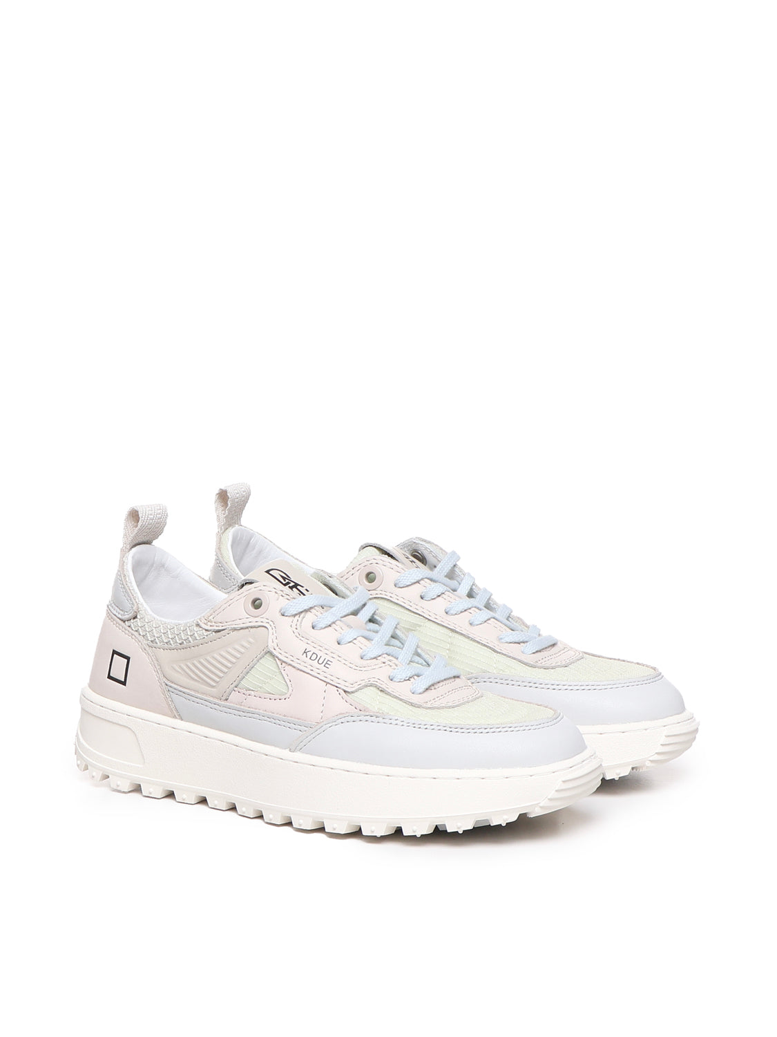 D.a.t.e. Sneakers White Fabric
