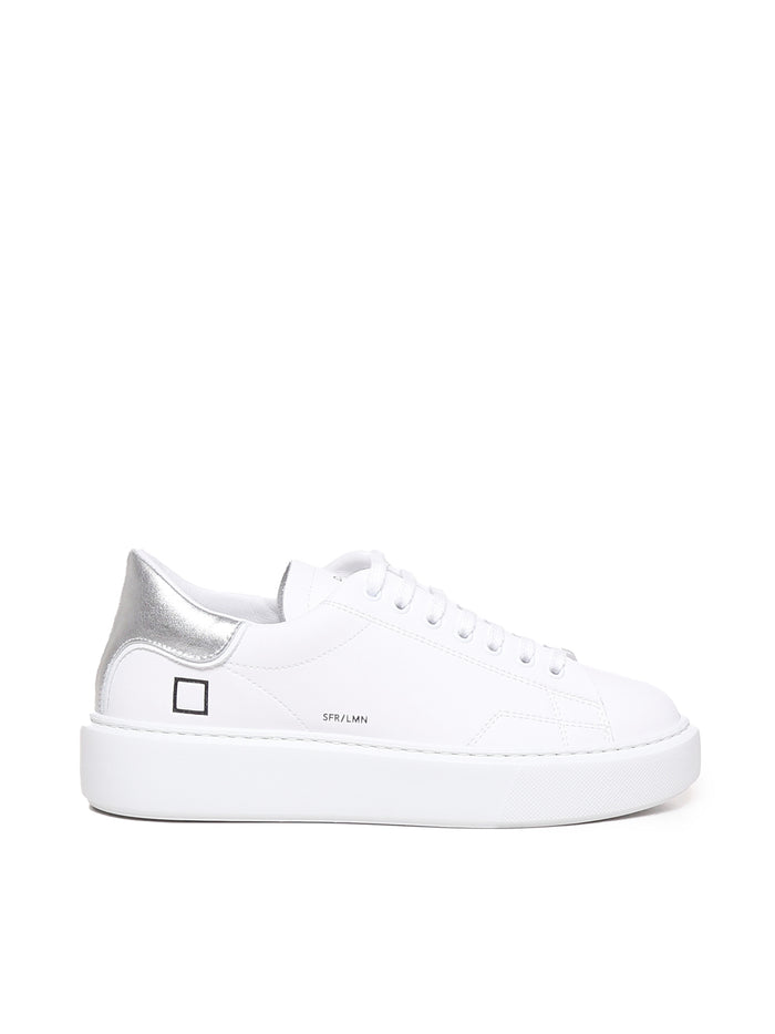 D.a.t.e. Sneakers White Calfskin