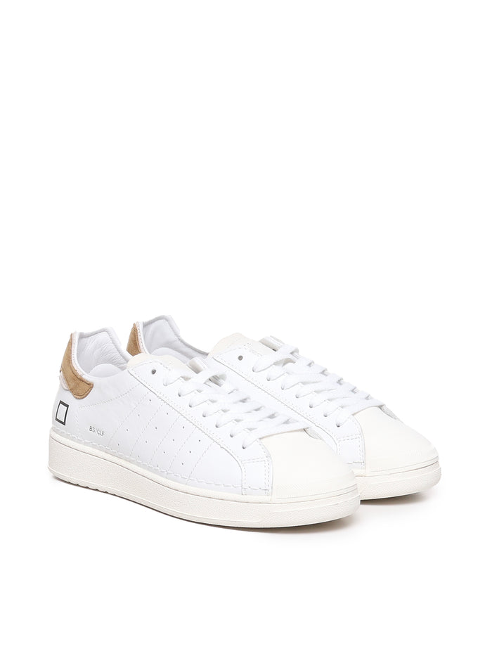 D.a.t.e. Sneakers White-cuoio Calfskin
