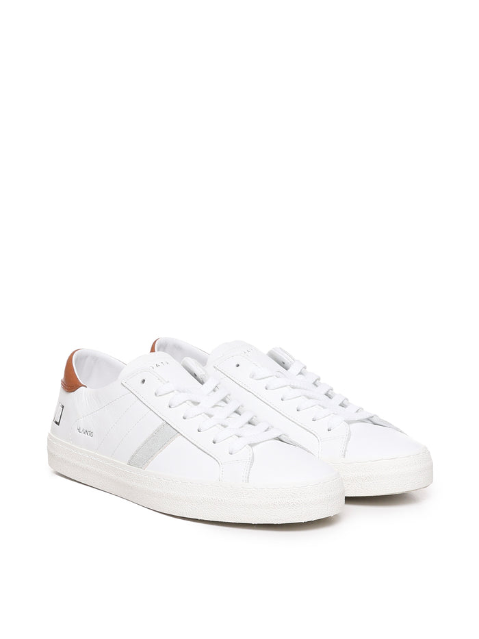 D.a.t.e. Sneakers White-rust Calfskin