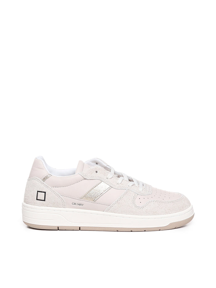 D.a.t.e. Sneakers White Suede