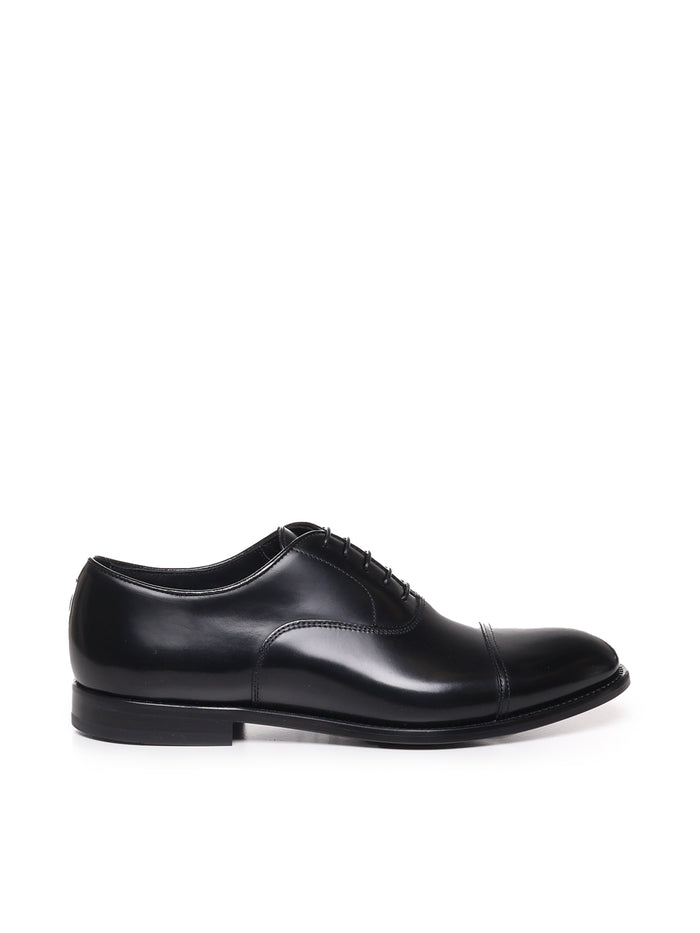 Doucals Flat Shoes Nero+f.do Nero Calfskin