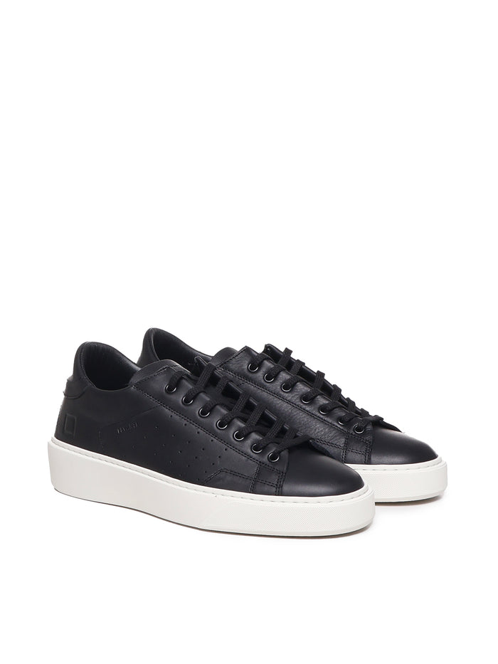 D.a.t.e. Sneakers Black Calfskin