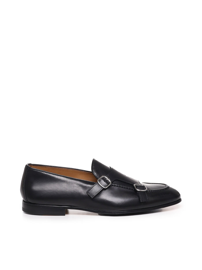 Doucals Flat Shoes Black Calfskin