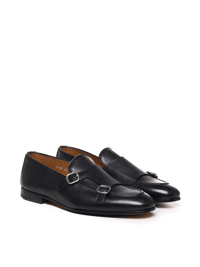 Doucals Flat Shoes Black Calfskin