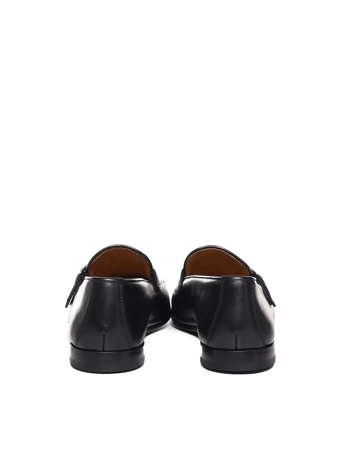 Doucals Flat Shoes Black Calfskin